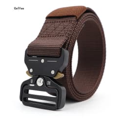 Tactical Belt 38mm Quick Release Fashion Designer Unisex Jeans Accessory 125cm Width for Men And Women