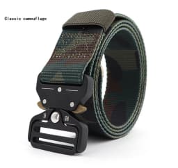Tactical Belt 38mm Quick Release Fashion Designer Unisex Jeans Accessory 125cm Width for Men And Women