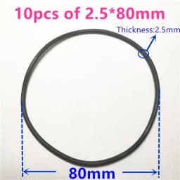 9 Sizes Silicone Rubber Band Pulley Transmission Engine Drive Round Beslts Tape DIY Toy Module Car Motor Stretch Drop Shipping