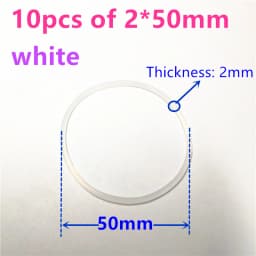 9 Sizes Silicone Rubber Band Pulley Transmission Engine Drive Round Beslts Tape DIY Toy Module Car Motor Stretch Drop Shipping