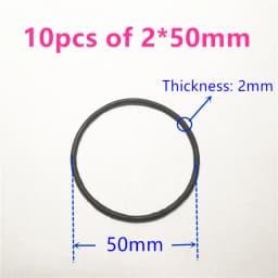 9 Sizes Silicone Rubber Band Pulley Transmission Engine Drive Round Beslts Tape DIY Toy Module Car Motor Stretch Drop Shipping