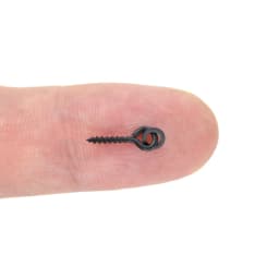 20 piece Carp Fishing Boilie Screw with Solid Ring Bait Tool Chod Rigs Fishing Tackle AS001