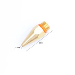 2Pcs/lot Large and Small Diameter Hot Melt Glue Gun Nozzle 2.0x70mm 3.0x50mm 2.0x50mm Pure Copper Long Short Glue Gun Nozzle