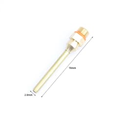 2Pcs/lot Large and Small Diameter Hot Melt Glue Gun Nozzle 2.0x70mm 3.0x50mm 2.0x50mm Pure Copper Long Short Glue Gun Nozzle