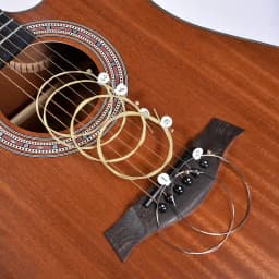 6pcs/set Universal Acoustic Guitar String Brass Hexagonal Steel Core Strings For Musical Instruments Guitars Strings Guitar Part