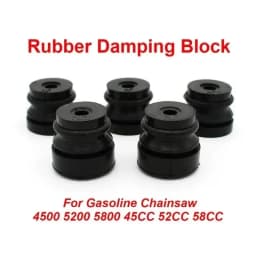Replacement Rubber Damping Block for Chainsaw 45CC 52CC 58CC