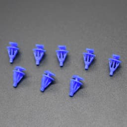 100PCS Auto Fasteners Car Door And Window Sealing Strip Weatherstrip Retainer Clips For VW Honda Toyota Nissan Universal