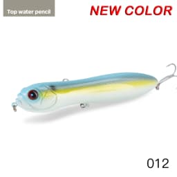 Hunthouse Pencil Fishing Lure Surface Darter Bait 11/13cm Top Quality Pencil Fish Bass Pike Lure Crazy Snake Head Holographic