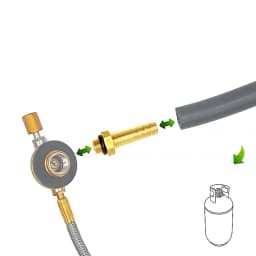 Outdoor Camping Stove Adapter Multi-purpose Switching Valve Accessories Connector To LPG Cylinders Liquefied Cylinder Gas Tank