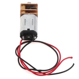 1PC 5V DC / 3-6V Steel Gear N20 Mini Precision Geared Motor D-Axis Speed Reduction Motor