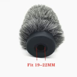 Blue Mantis Pop Filter Dead Cat Outdoor Windproof Artifical Fur Windscreen Shield For Rode Ntg3 Me66 MKH416 418 For Sony 670 678
