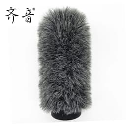 Blue Mantis Pop Filter Dead Cat Outdoor Windproof Artifical Fur Windscreen Shield For Rode Ntg3 Me66 MKH416 418 For Sony 670 678