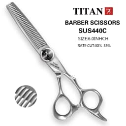 Titan 6 Inch Thinning Cut Style Tool Stainless Steel Hair Scissors Salon Hairdressing Scissors ножницы парикмахерские
