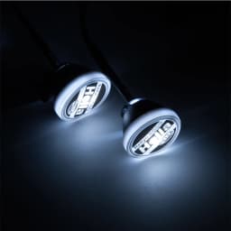 YEAHRUN 2/4Pcs 1:10 RC Crawler Car Parts Round LED Light & Cover for TRX-4 Axial SCX10 Tamiya CC01 D90 TF2 RC Car