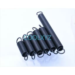 Open Hook Tension Spring Pullback Spring Coil Extension Spring Draught Spring Wire Diameter 2.5mm Outer Diameter 20mm