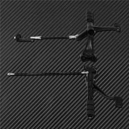Motorcycle Black Forward Controls Complete Kit Pegs Levers Linkages For Harley Sportster XL883 XL1200 2004-2013 2014-2021 2022