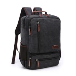 Vintage Canvas Backpack Men Large Capacity Travel Shoulder Bag High Quality Fashion Students Bag Male Notebook Laptop Backpack