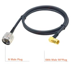 1PCS N to SMA RG58 Cable N Male Female to SMA/ RP-SMA Male RF Coax RG-58 Pigtail 3G 4G 5G LTE Antenna Extension Jumper 10CM~30M