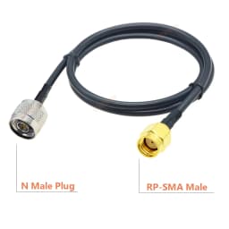 1PCS N to SMA RG58 Cable N Male Female to SMA/ RP-SMA Male RF Coax RG-58 Pigtail 3G 4G 5G LTE Antenna Extension Jumper 10CM~30M