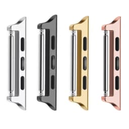 Connector Adapter for Apple Watch Series 6 40mm 49mm Band Connectors for Apple Watch 44mm 45/41mm Stainless Steel 8 7 SE 5 4 3 9