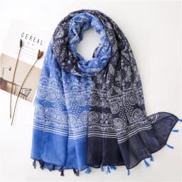 2020 New Fashion Print Summer Women cotton Scarf Polka Dot Beach Hijab Shawls and Wraps Female Foulard Echarpe Designer Bandana