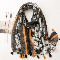 2020 New Fashion Print Summer Women cotton Scarf Polka Dot Beach Hijab Shawls and Wraps Female Foulard Echarpe Designer Bandana