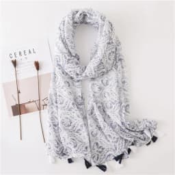 2020 New Fashion Print Summer Women cotton Scarf Polka Dot Beach Hijab Shawls and Wraps Female Foulard Echarpe Designer Bandana