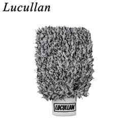 Lucullan Two Bucket Method Microfiber Gloves 3 Colors Premium Car WashMitt LARGE Size Special Customized For Car Washers