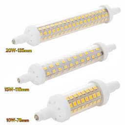 10w 15w 20w R7S Floodlight LED Lamps SMD 2835 78mm 118mm 135mm Dimmable LED Light Bulb 220V Energy Saving Replace Halogen Light