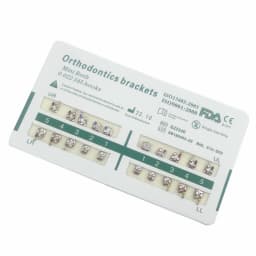 1pack Dental Orthodontic Metal Braces Bracket Mini Roth/MBT/Edgewise 022 Hooks 345 Dental Bracket Dentist Product