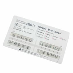 1pack Dental Orthodontic Metal Braces Bracket Mini Roth/MBT/Edgewise 022 Hooks 345 Dental Bracket Dentist Product