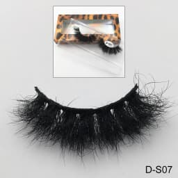 RED SIREN Mink Lashes Real Mink Hair Messy Fluffy Lashes Short Soft Natural Eyelashes Mink Eye Lashes Makeup Mink Eyelashes