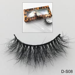 RED SIREN Mink Lashes Real Mink Hair Messy Fluffy Lashes Short Soft Natural Eyelashes Mink Eye Lashes Makeup Mink Eyelashes