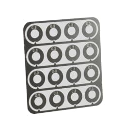 VULPO 01.mm 0.2mm 0.3mm Stainless Steel Super Precision Shim Set For Airsoft Ver.2/3 Gearbox