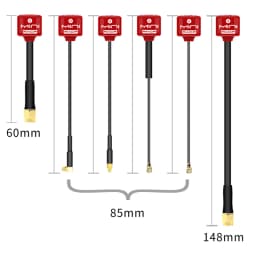 5.8G Lollipop 4 RHCP SMA/RP-SMA Antenna 2.8Dbi high gain Antenna for RC FPV Transmitter/Receiver Monitor Googles drone part