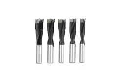 CMCP 2 Flute Carbide Wood Forstner Drill Bits 4-14mm Right Rotation Wood Hole Cutter 70mm Total Length Router Bit