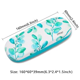 New Fashion Unisex Cute Pattern Glasses Box Portable Hard Eyeglasses Case Spectacle Holder Eyewear Protector Travel Accessories