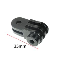 For Gopro Accessories Aluminium Long & Short Adjust CNC Arm Straight Joints 3 Way Mount For Go Pro Hero 13 12 DJI OSMO Action