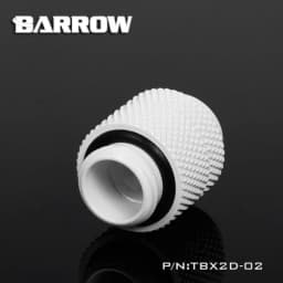 Barrow G1/4 Rotary Fitting Double Outer Teeth Connector Adapter For Water Cooling System TBX2D-02