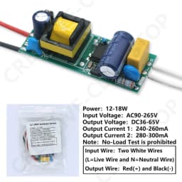LED Driver 300mA 8-12W 1-3W 5W 4-7W 12W 18-25W 25-36W LED Power Supply Unit Lighting Transformers For Driver LED Strip Light DIY