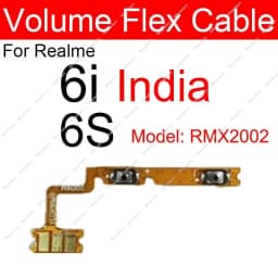Power Volume Flex Cable For Oppo Realme 6 6i 6Pro 7 7i 7Pro 4G 5G Power Volume Side Key Mini Button Flex Ribbon On Off Parts