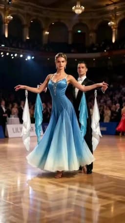 Ballroom Dance Dress Standard Skirt Competition Dress Costumes Performing Dress Customize Adult Children Blue Sparkly Rhinestone