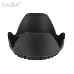 Universal Petal Lens Hood 49mm 52mm 58mm 55mm 62mm 67mm 72mm 77mm 82mm Screw-in Tulip Flower Filter Thread Camera