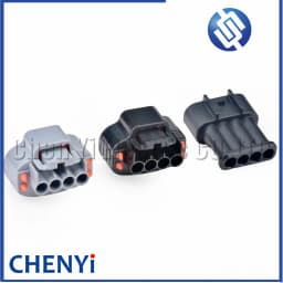 4 Pin 2JZ-GE Distributor Crank Waterproof Connector TPS Boost Sensor Oval Ignition Coil Plug For Toyota 90980-11150 6189-0565
