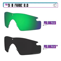 EZReplace Polarized Replacement Lenses for - Oakley Si M Frame 2.0 Sunglasses - Multiple Options
