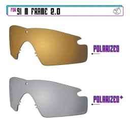 EZReplace Polarized Replacement Lenses for - Oakley Si M Frame 2.0 Sunglasses - Multiple Options