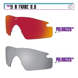 EZReplace Polarized Replacement Lenses for - Oakley Si M Frame 2.0 Sunglasses - Multiple Options
