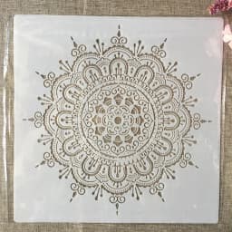 30*30cm Mandala Geometry Taiji DIY Layering Stencils Wall Painting Scrapbook Coloring Embossing Album Decorative Template