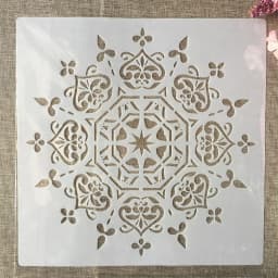 30*30cm Mandala Geometry Taiji DIY Layering Stencils Wall Painting Scrapbook Coloring Embossing Album Decorative Template