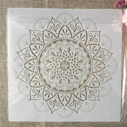 30*30cm Mandala Geometry Taiji DIY Layering Stencils Wall Painting Scrapbook Coloring Embossing Album Decorative Template